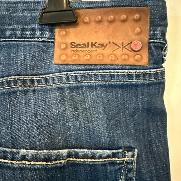 SEAL KAY INDEPENDENT DISTRESSED JEANS, Rahzel, Men’s, Size 34, Made in Italy, - Picture 5 of 16